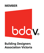 we are accredited members of the BDAV buliding designers association victoria